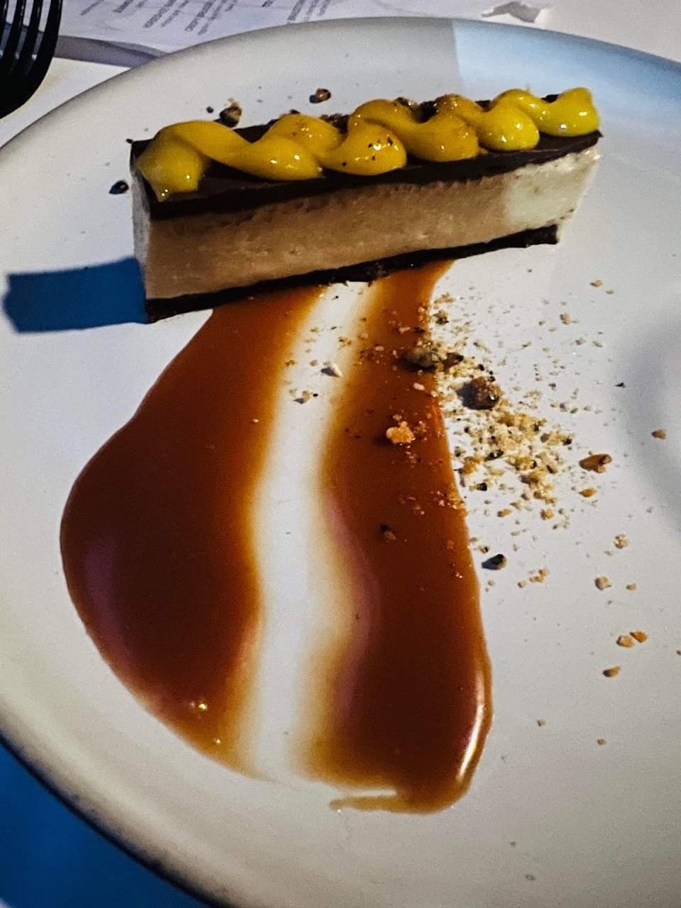 Tahini Crunch Cake GF